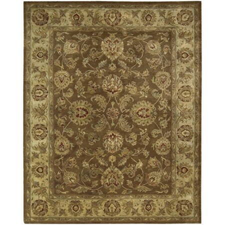 Nourison Jaipur Area Rug Collection Brown 9 Ft 6 In. X 13 Ft 6 In. Rectangle 99446584335